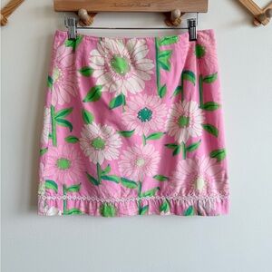 VTG Lilly Pulitzer Floral Skirt